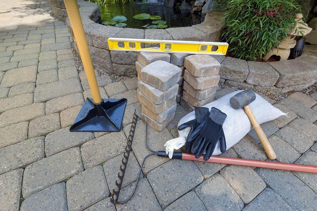 Paver patio installation in St. Cloud, FL